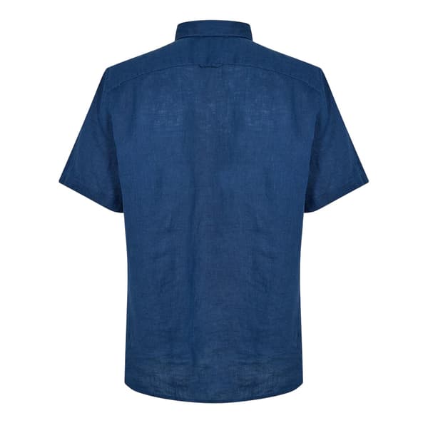 Timberland Mens Mill Brook Linen Collared Button-Down Shirt