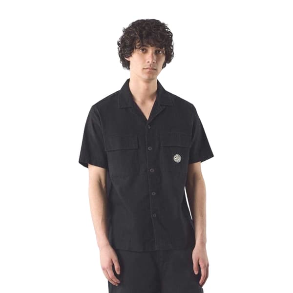 Pretty Green Herr Regular Kortärmad Skjorta