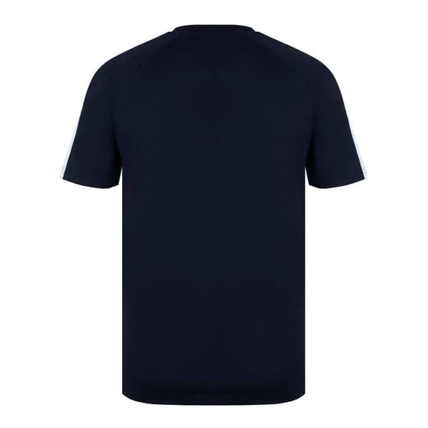 Lonsdale Herr Randig Logotyp Regular Raglan T-Shirt