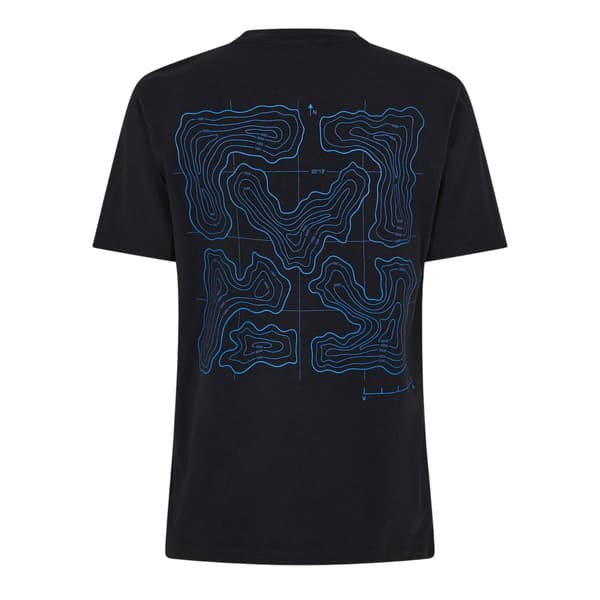 Off White Herr T-shirt i bomull, normal passform