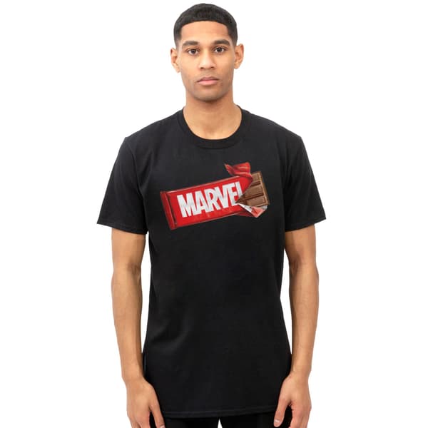 Marvel Miesten Choc Brick T-paita