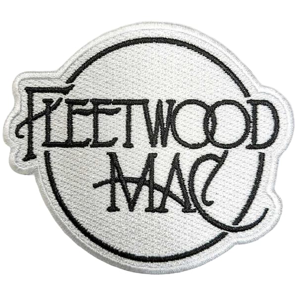 Fleetwood Mac Classic Woven Logo Iron On Patch