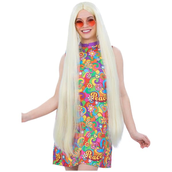 Smiffys Hippie Extra Lång Peruk