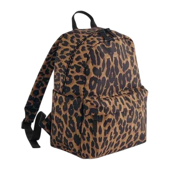 Bagbase Ryggsäck med Leopardmönster