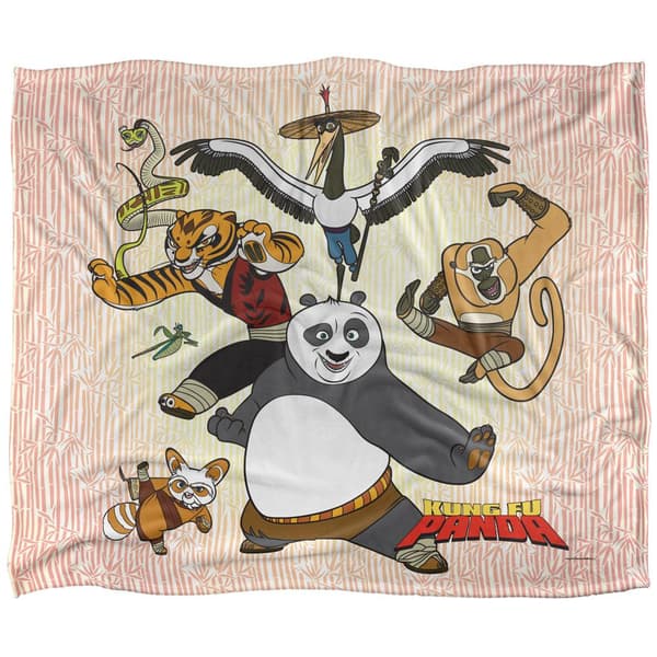 Kung Fu Panda Silky Soft Touch Blanket