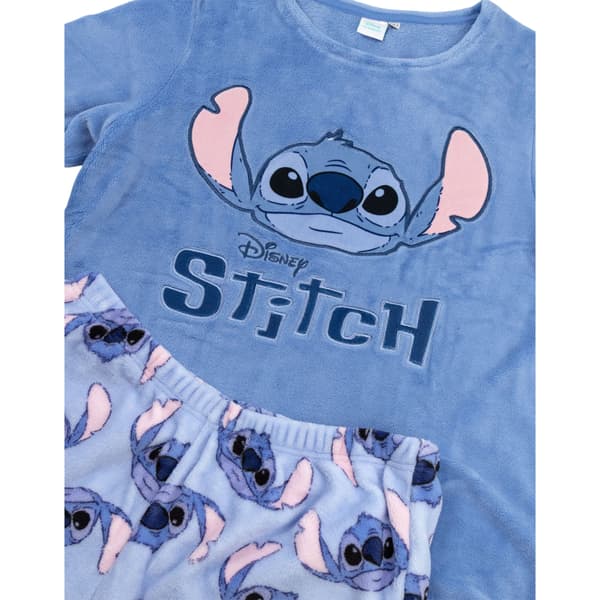 Lilo & Stitch Dam/Dam Stitch Långärmad Lång Pyjamas Set