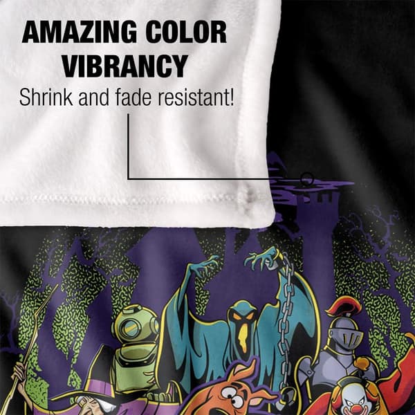 Scooby Doo Monsters Blanket
