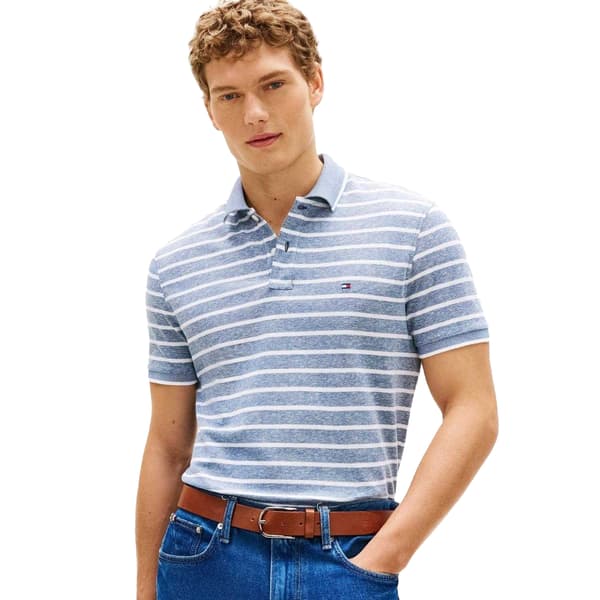 Tommy Hilfiger Miesten Raidallinen Poolopaita