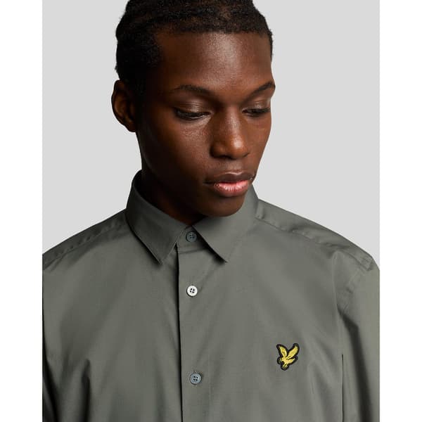 Lyle & Scott Långärmad Bambuskjorta för Herr