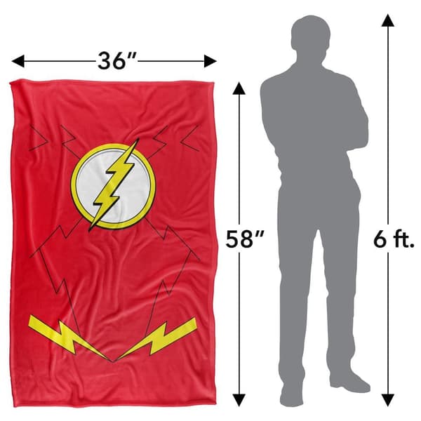 The Flash Suit Supersoft Blanket