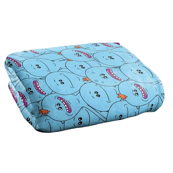Rick And Morty Silky Crowd Mr Meeseeks Supersoft-peitto