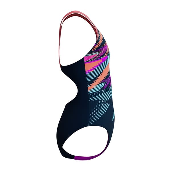 Speedo Tonårs Placerad Digital Splashback Baddräkt i Ett Stycke