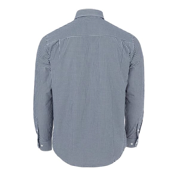 Fabric Mens Patterned Poplin Long-Sleeved Shirt