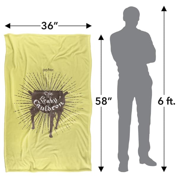 Harry Potter The Leaky Cauldron Soft Touch Blanket