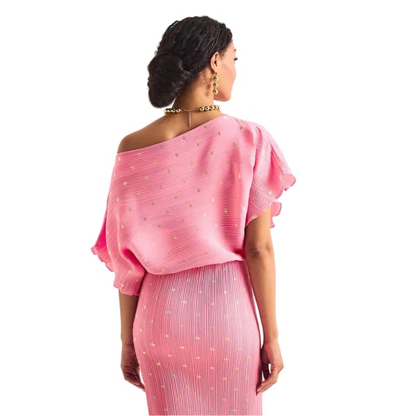 Never Fully Dressed Naisten Tilly Plisse -midimekko