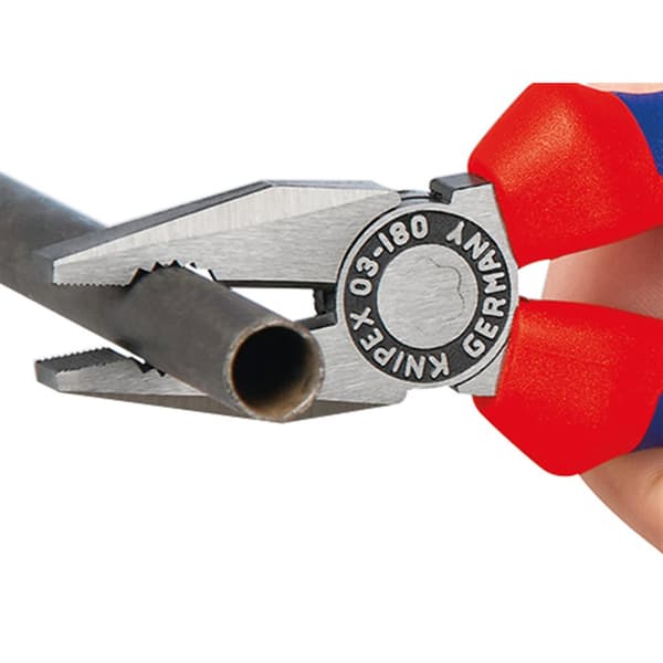 Knipex 03 02 Series Combination Pliers, Multi-component Grip