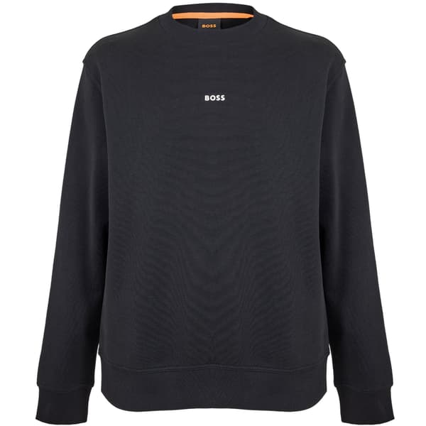 Boss Mens Wesmallcrew Logo Sweatshirt