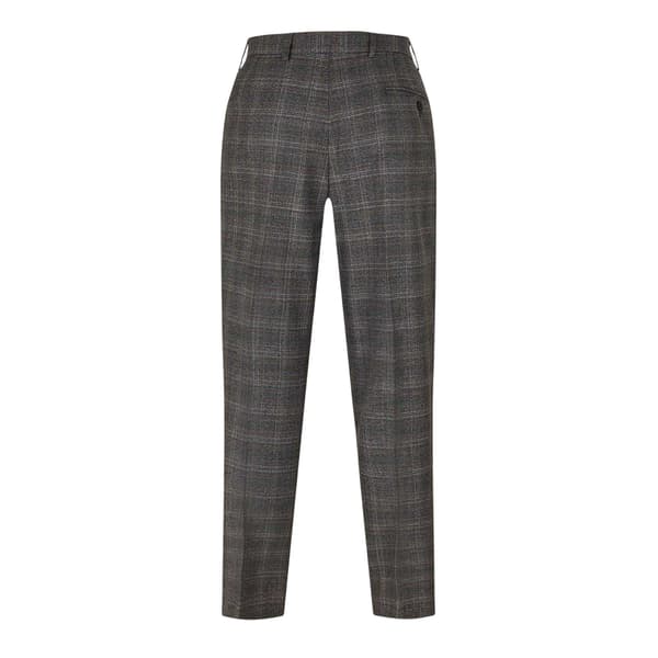 Ted Baker Mens Plaid Straight Trousers