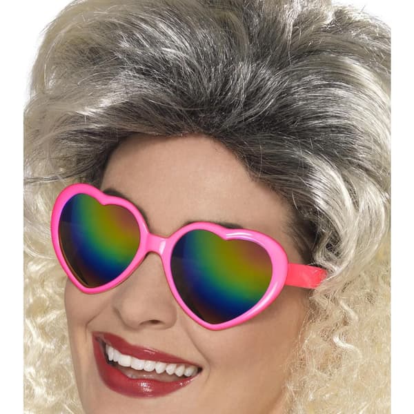Smiffys Sunglasses Hearts Costume Accessory