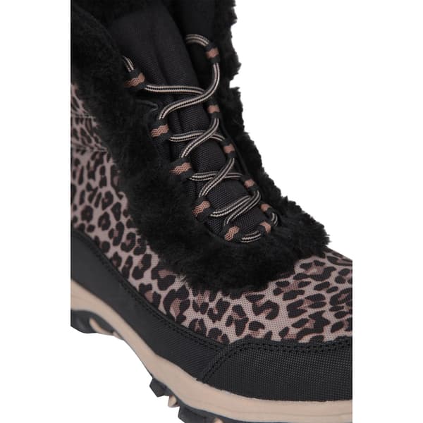 Mountain Warehouse Dam Ohio Leopardmönstrade Termiska Snöskor