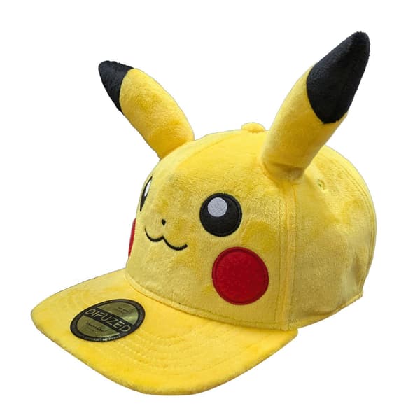 Pokemon Pikachu Plush Cosplay Cap
