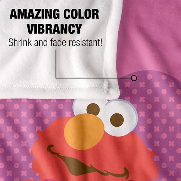 Sesame Street Heart Elmo Blanket