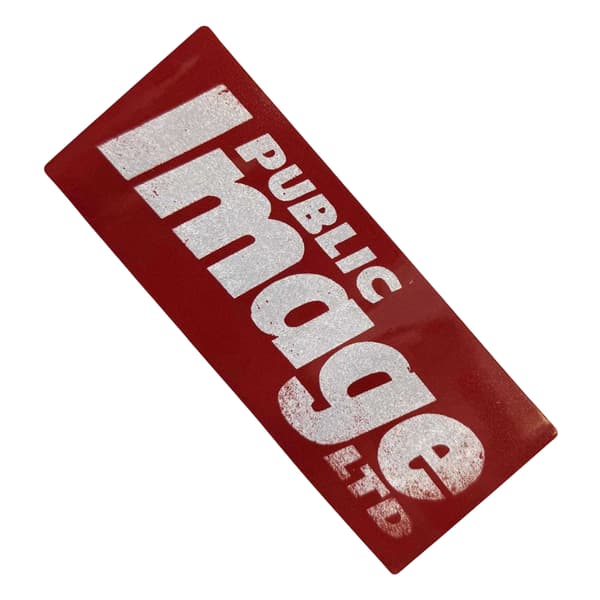 PIL (Public Image Ltd) News Logo Sticker