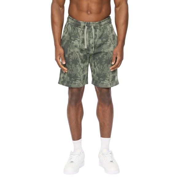 Crosshatch Herr Bardon Camo Sweatshorts