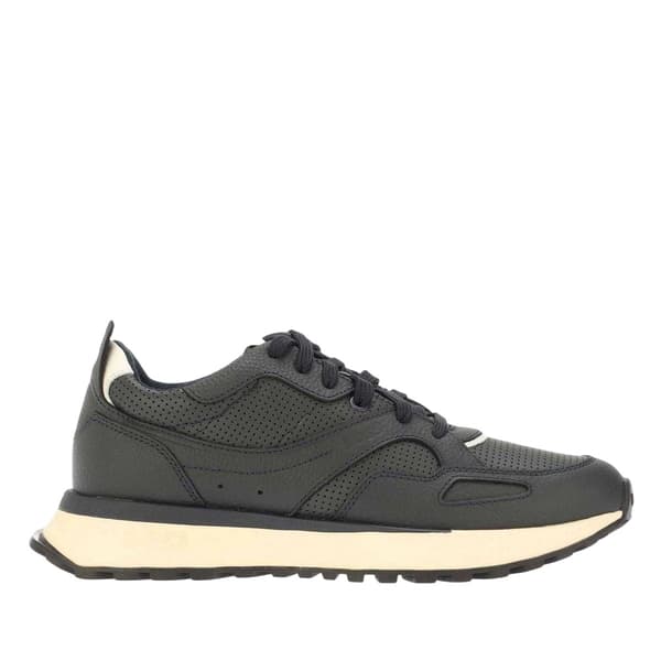 Boss Mens Jonah Run Leather Trainers