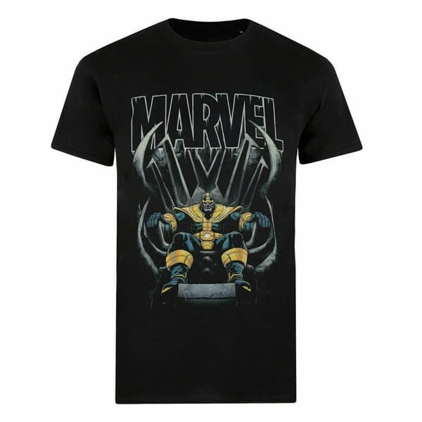 Marvel Herre Thanos Throne T-shirt