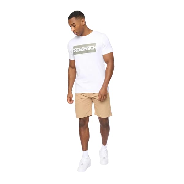 Crosshatch Herr Blansmoore Elastiska Vanliga Fritidsshorts