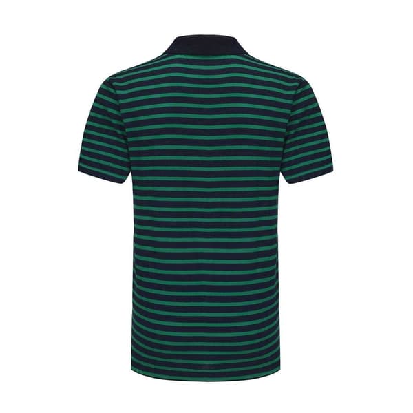 Firetrap Herr Klassisk Randig Pikétröja
