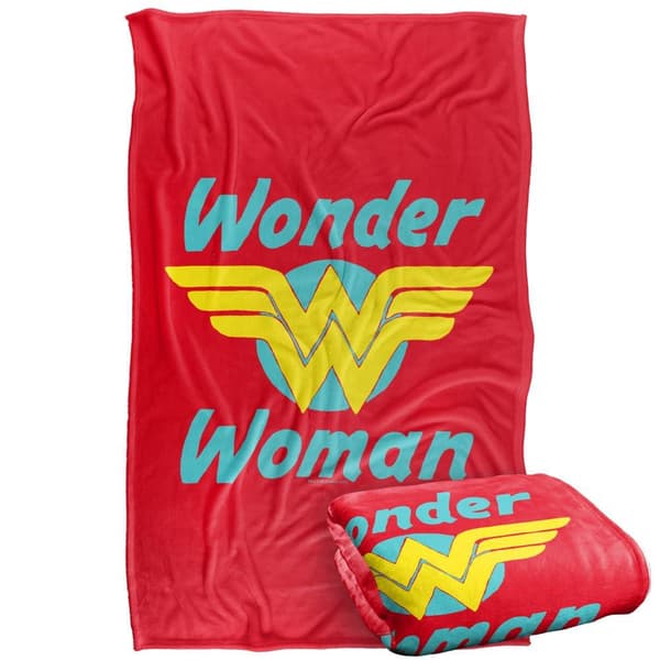 Wonder Woman Wings Soft Touch Blanket