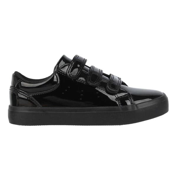 Miso Childrens/Kids Patent 3 Straps Flat Trainers