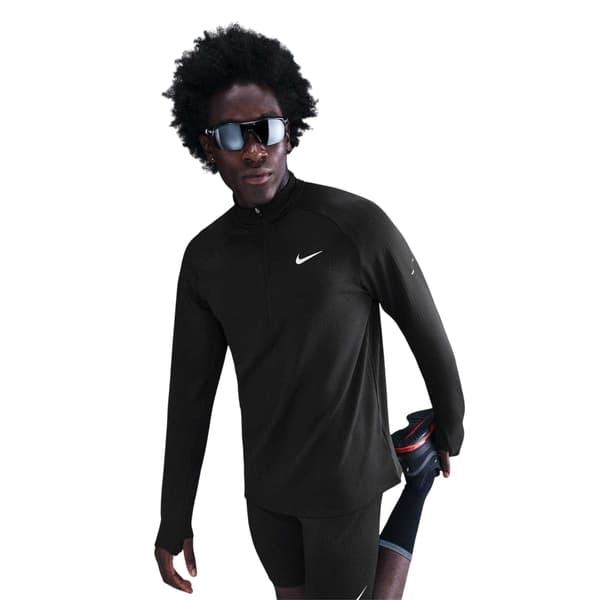 Nike Mens Quarter Zip Running Base Layer Top