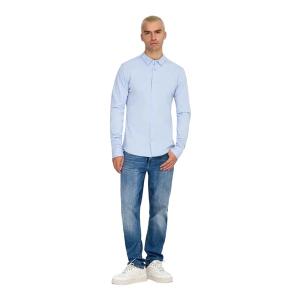 Only Mens Regular Long-Sleeved Shirt