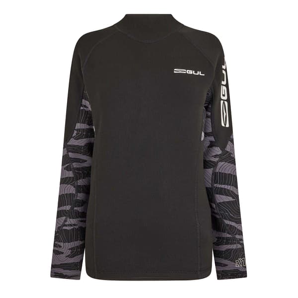 Gul Termisk Rash Guard för män