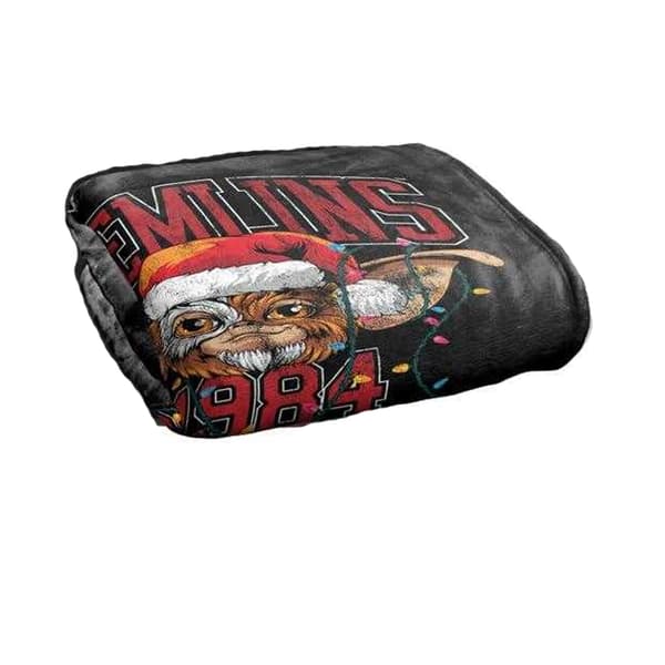 Gremlins Varsity Christmas Blanket