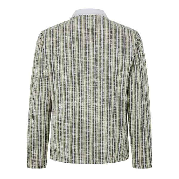 Jack And Jones Herr Randig Regular Vinter Pikétröja