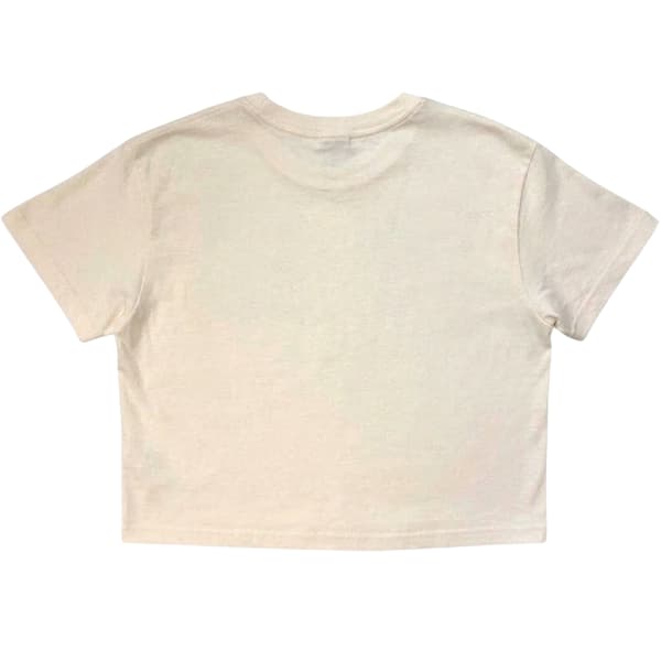 Red Hot Chili Peppers Dam/Dam Gradient Logo Stone Wash Crop Top