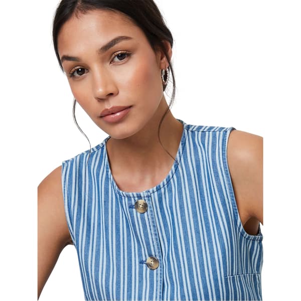 Threadbare Dam Fifi Ärmlös Jeansväst