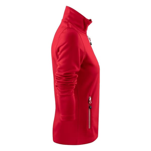 Printer RED Dam/Dam Powerslide Sweatshirt med dragkedja