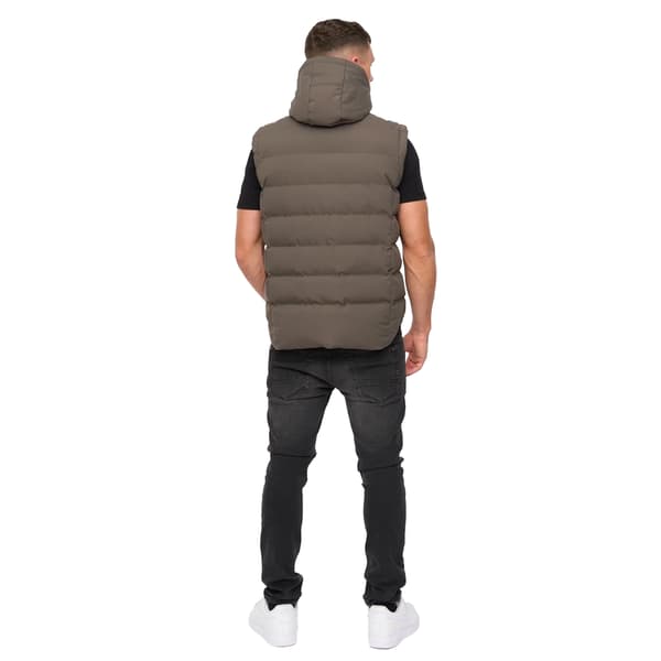 Crosshatch Herr Kampleys Präglad Vadderad Gilet
