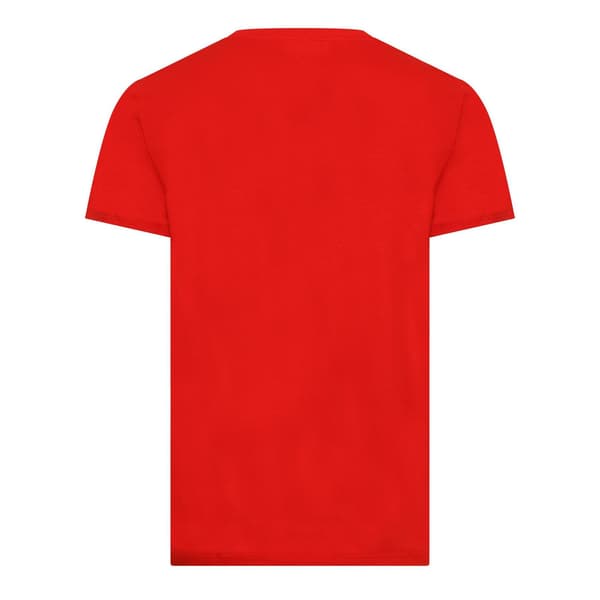 Lacoste Herr Pima Logo Lättvikts V-ringad T-shirt
