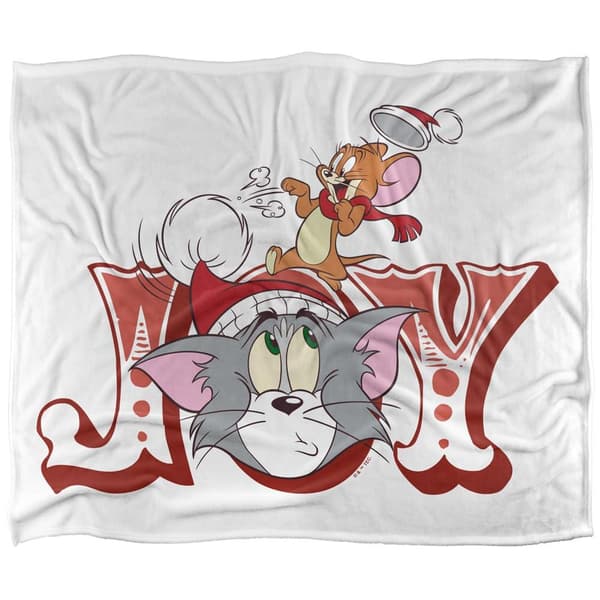 Tom och Jerry Joy Tomteluva Julfilt