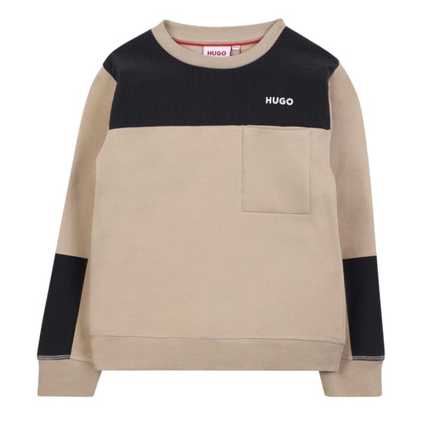Hugo Barn/Kids Patch Crew Neck Sweatshirt