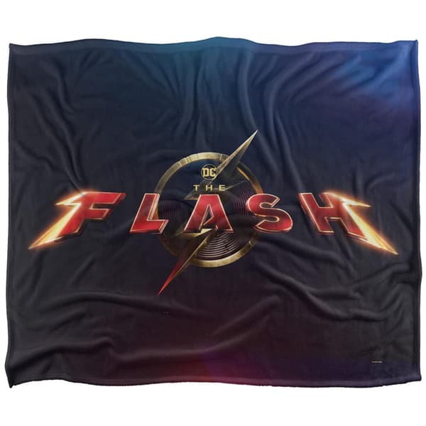 The Flash Logo Blanket
