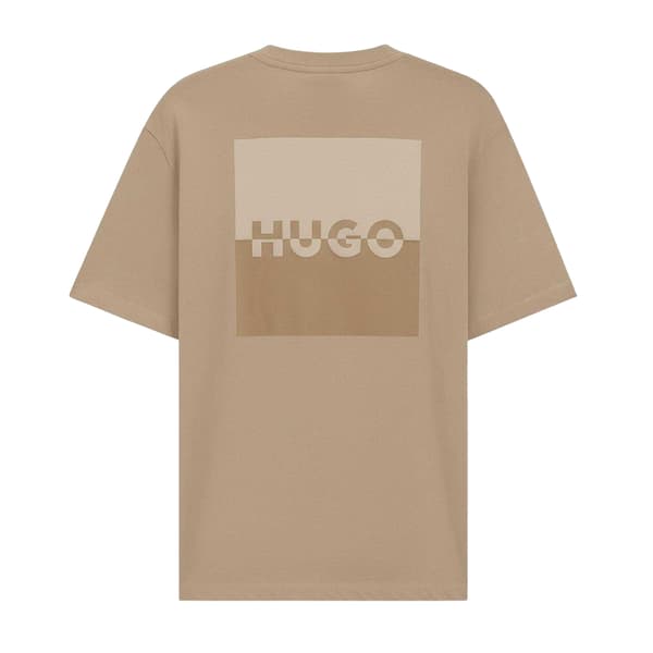 Hugo Boss Herr Dusplito Split Logotyp T-shirt