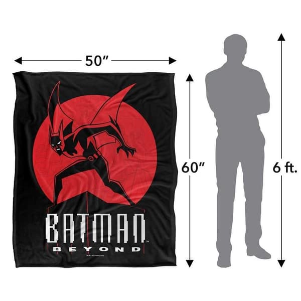 Batman Beyond Batman Printed Soft Touch Blanket
