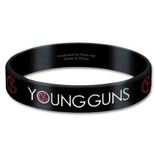 Young Guns Logo Silicone Wristband